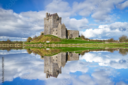 Dunguaire castle near Kinvarra in Co. Galway, Ireland