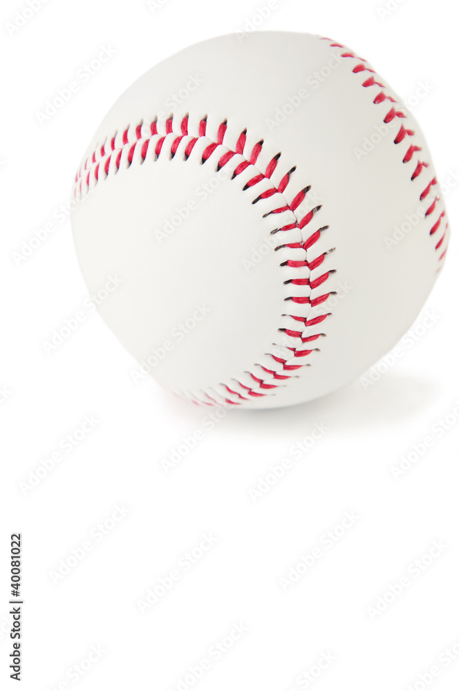 Baseball isolated over white, copyspace Baseball isolated over white, copyspace