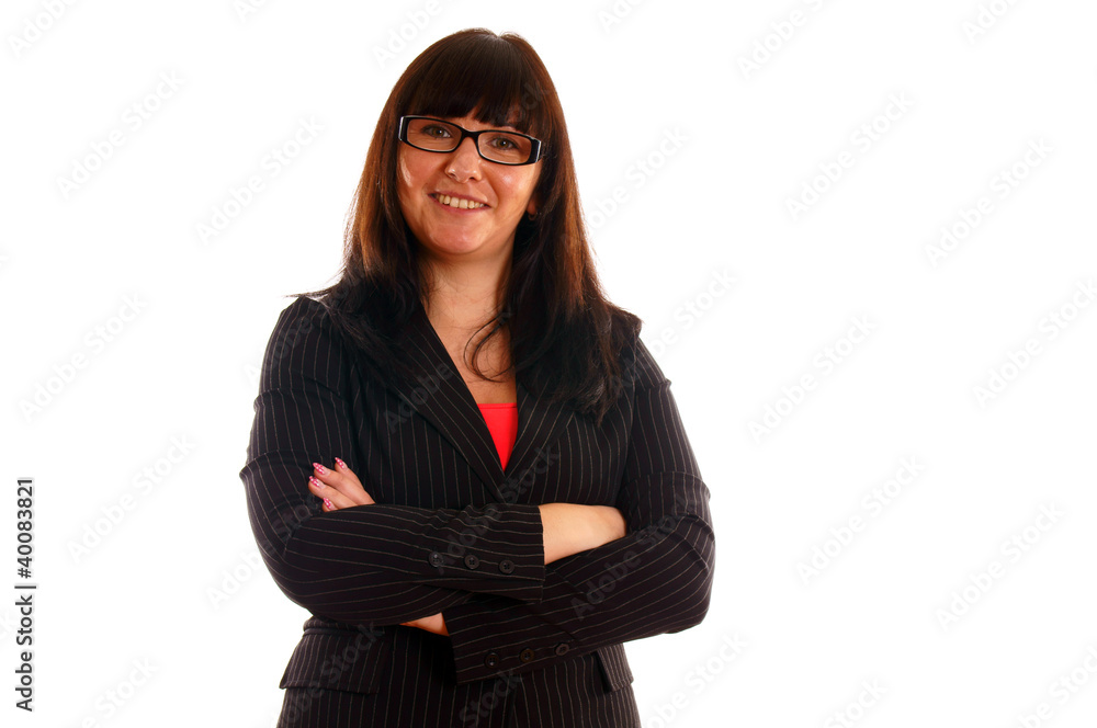 Fototapeta premium Portrait of a confident young business lady