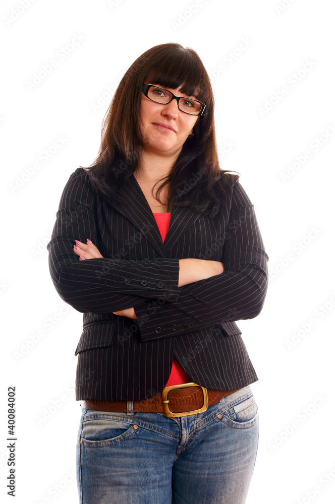 Obraz premium Portrait of a confident young business lady