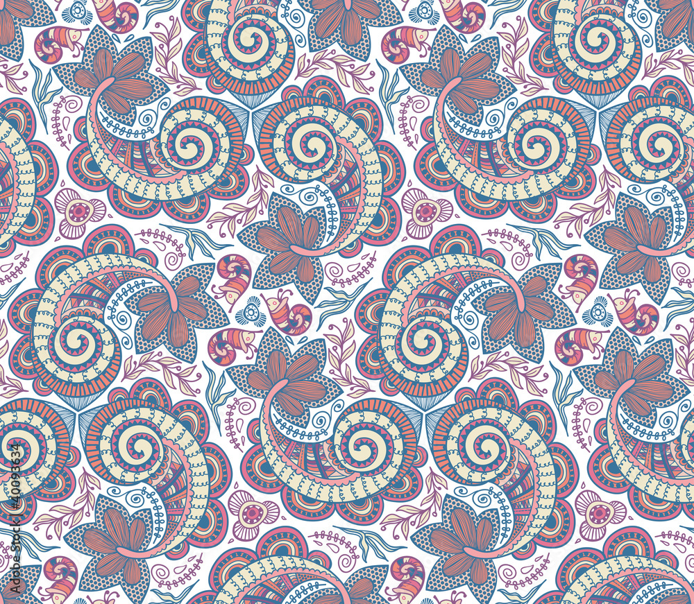 Seamless lace pattern Seamless lace pattern