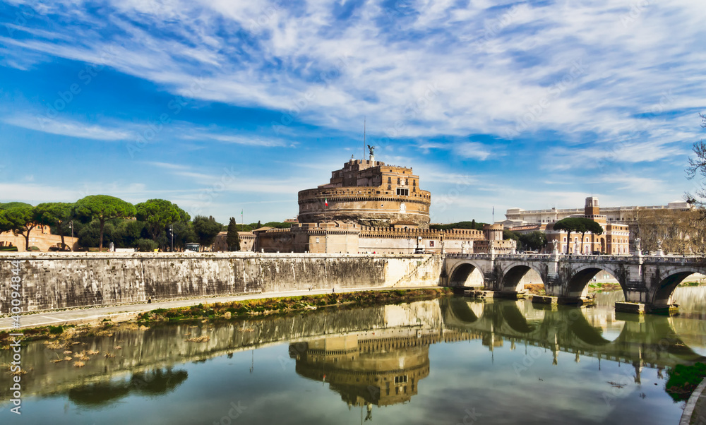 Castle of the Angels, Rome,. St Angelo