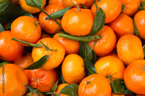 Clementines - a variety of mandarin orange