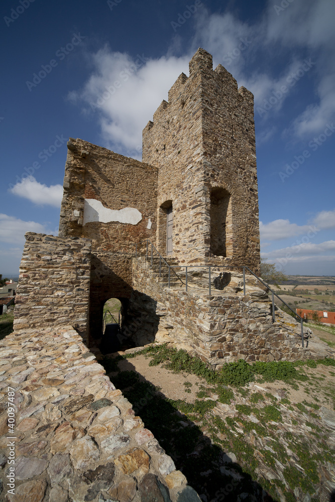 old ruins of a castle