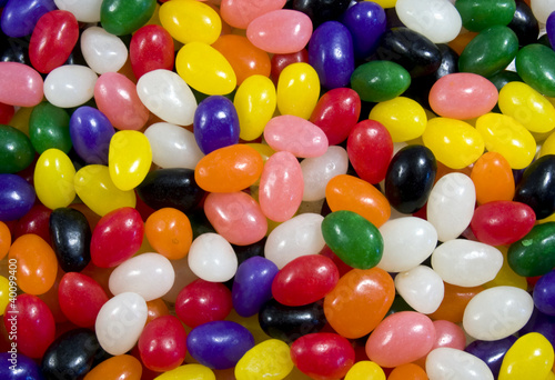 Canvas Print easter candy background
