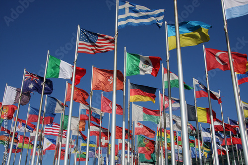 Flaggen der Welt photo