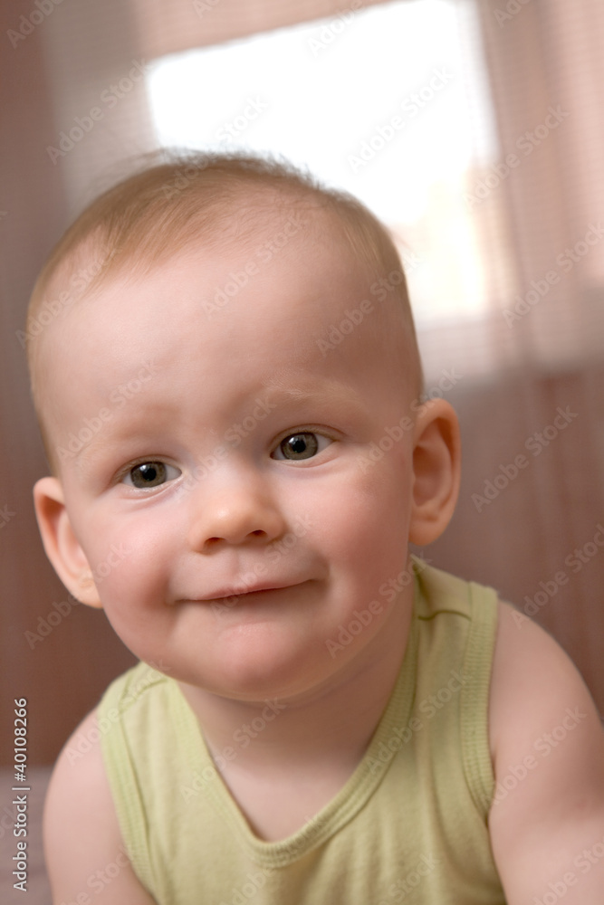 Little baby boy, 1 year Little baby boy, 1 year
