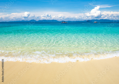 Photography tropical sea