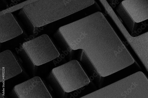 black computer keyboard