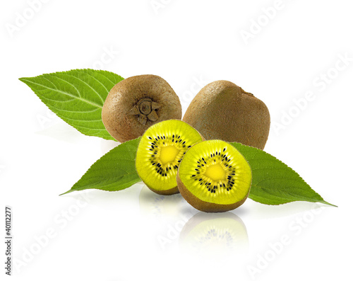 Golden kiwi, variedad amarilla.