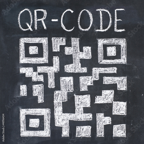 QR-code drawing