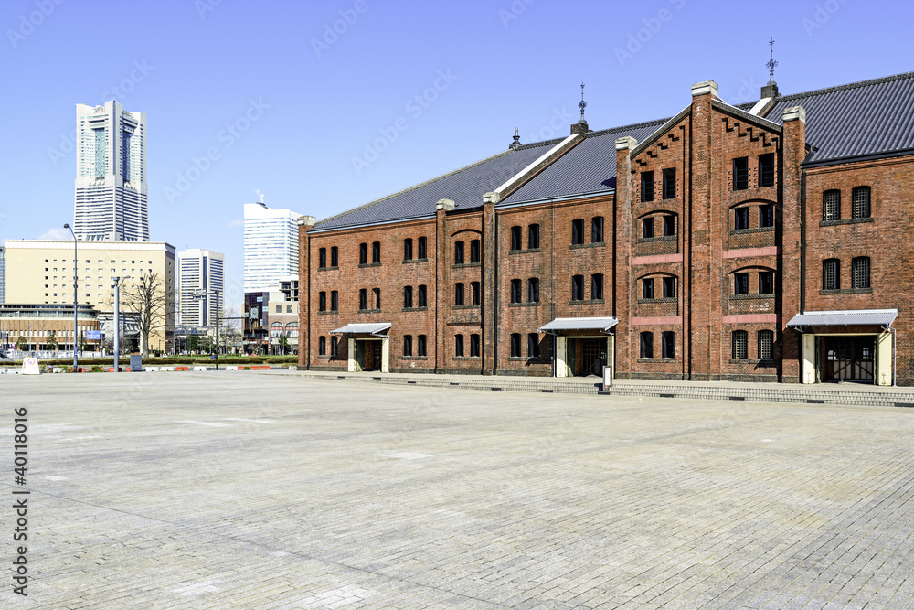 Yokohama Red Brick Warehouse in Japan