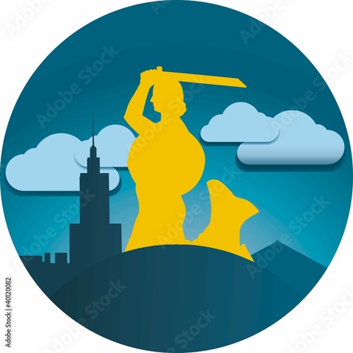 Warsaw mermaid - Symbol