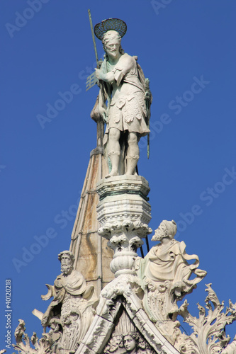 San Marco Basilica - Fragment. Venice, Italy.