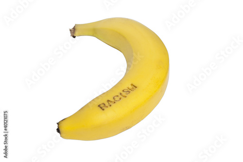 Fotografie Racism banana