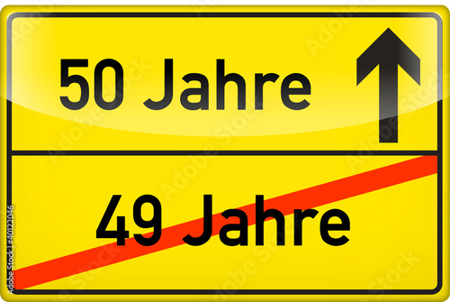 50 Jahre (Geburtstag, Goldene Hochzeit o.ä.)