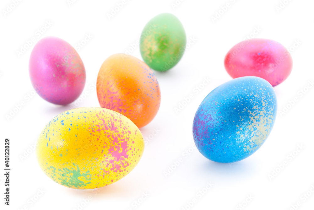 Bunte Ostereier Bunte Ostereier