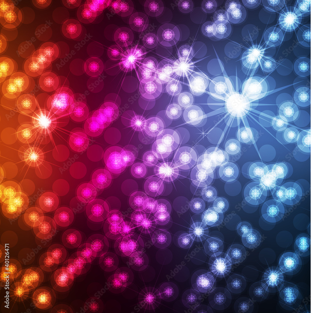 Neon abstract swirl lines design on dark background vector Neon abstract swirl lines design on dark background vector