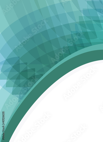 Abstract blue background vector with copy space for text