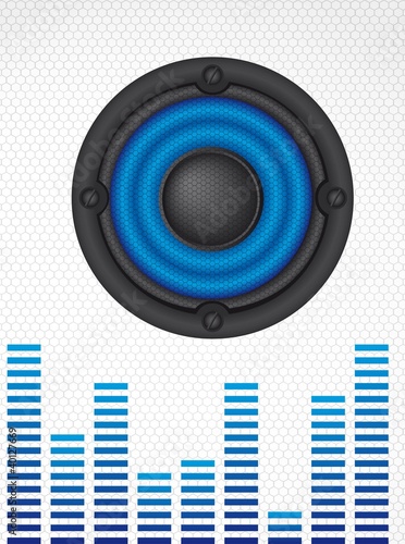 speaker with net
