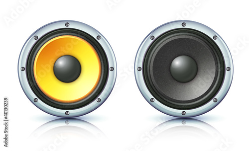 Loud speaker icons
