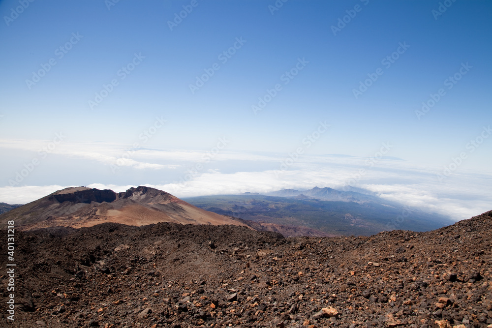 Mount Teide eastern slopes
