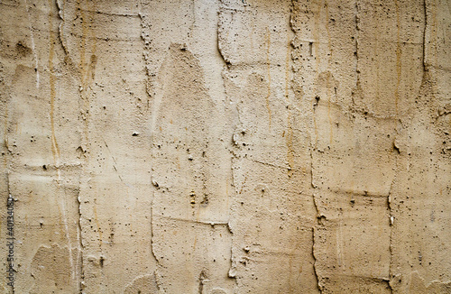 Walls made ​​of cement