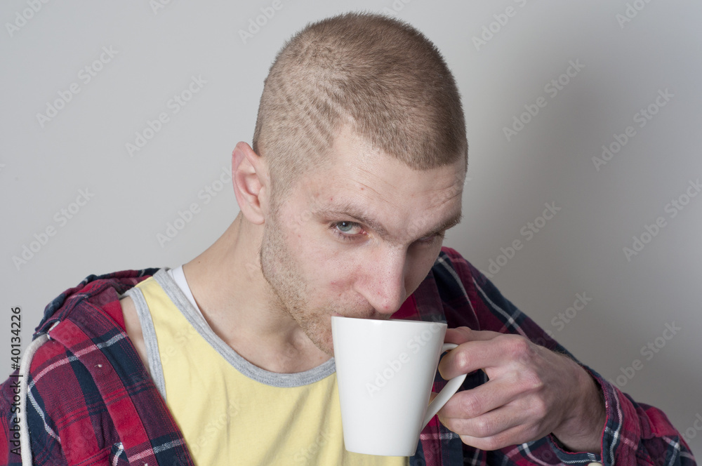 Casual portrait of 24 year old caucasian man Casual portrait of 24 year old caucasian man