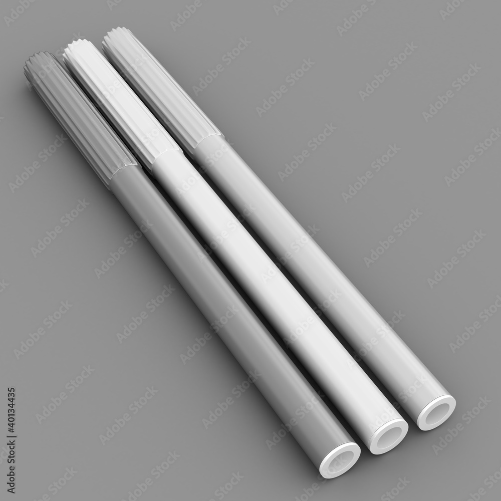 Monochrome markers Monochrome markers