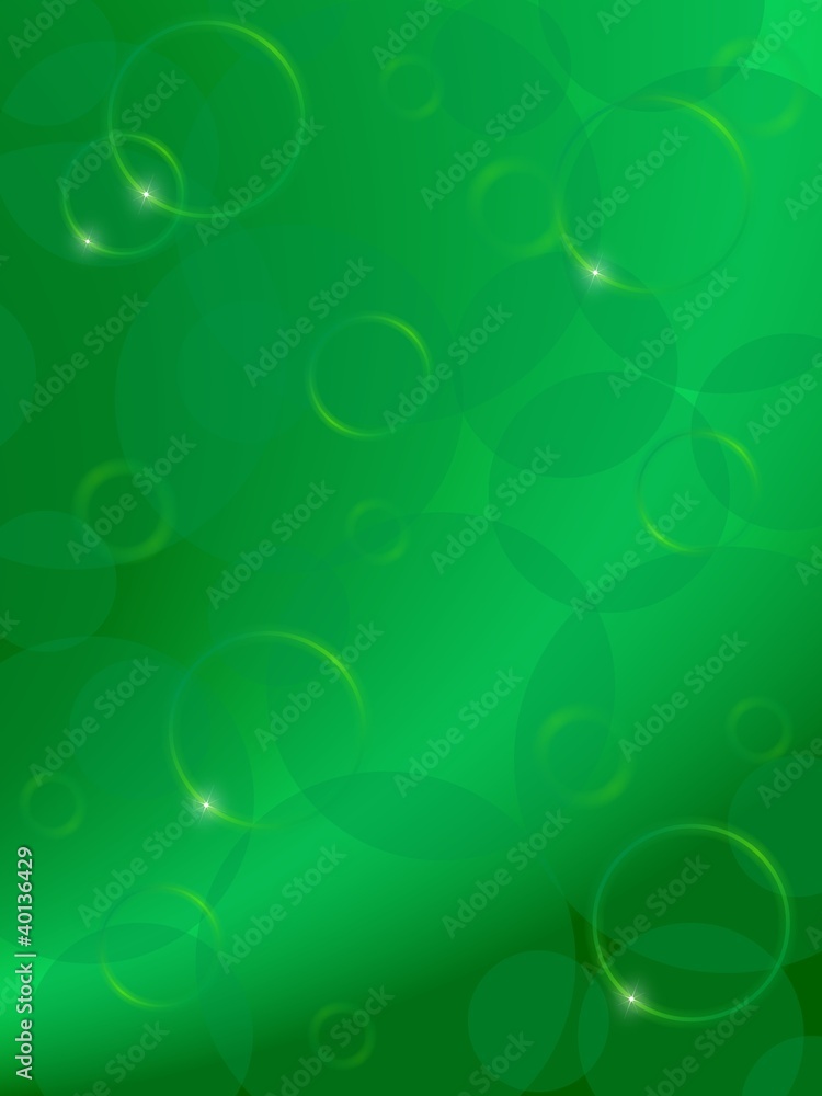 Green abstract light circle background pattern Green abstract light circle background pattern