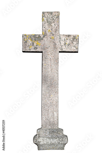 Obraz na płótnie Old concrete cross