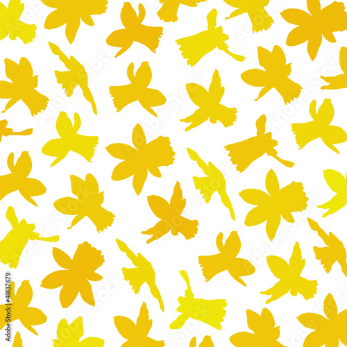 background with daffodils