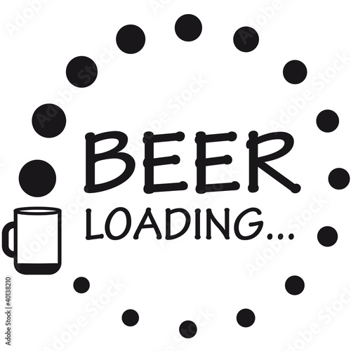 Bilde på lerret beer_loading