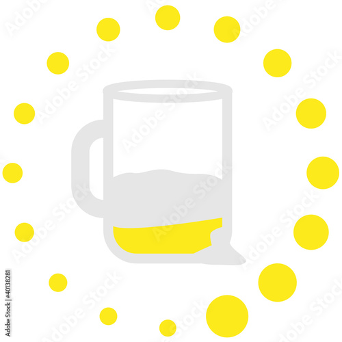 Bilde på lerret beer_is_loading