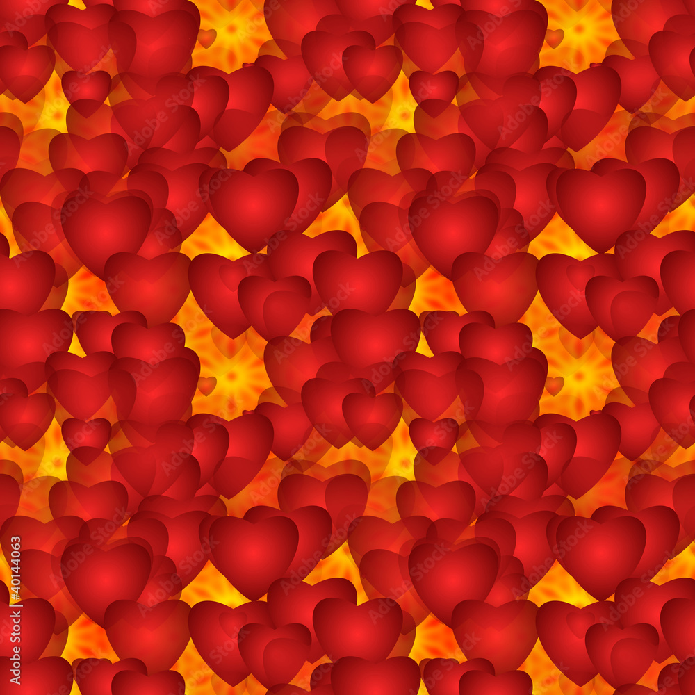 Hearts Seamless Pattern Hearts Seamless Pattern