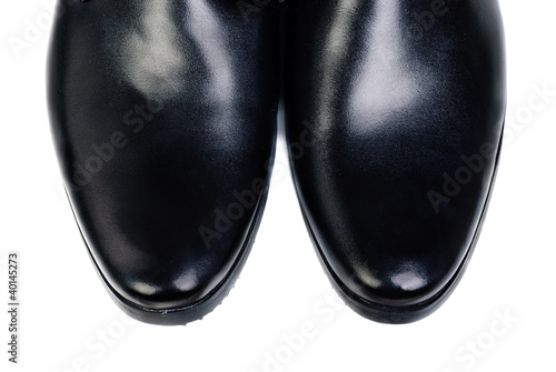 Modern boots isolated on a white background