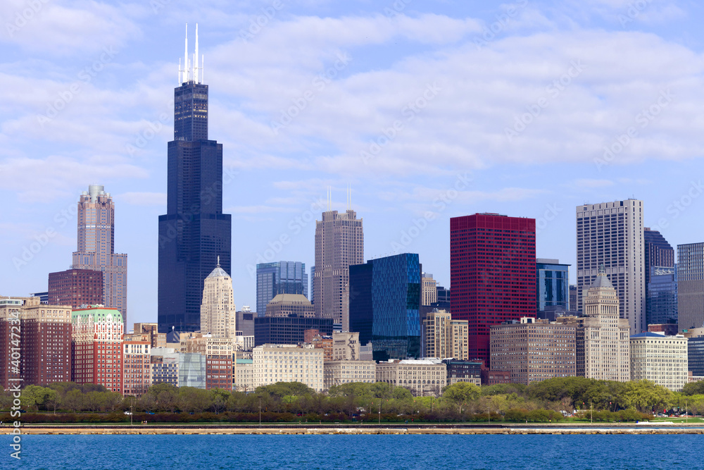 Obraz premium Chicago Downtown