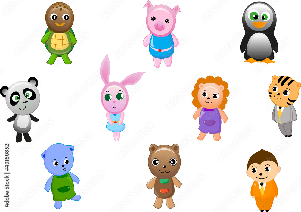 Naklejka premium animal