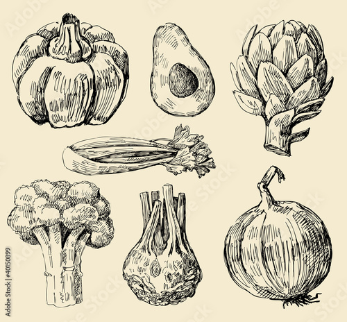 vegetables set