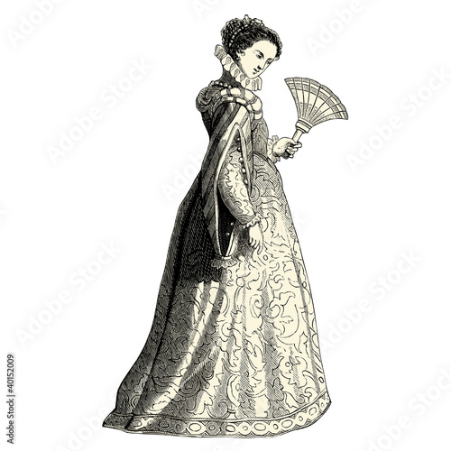 Costume du XVIème siècle photo