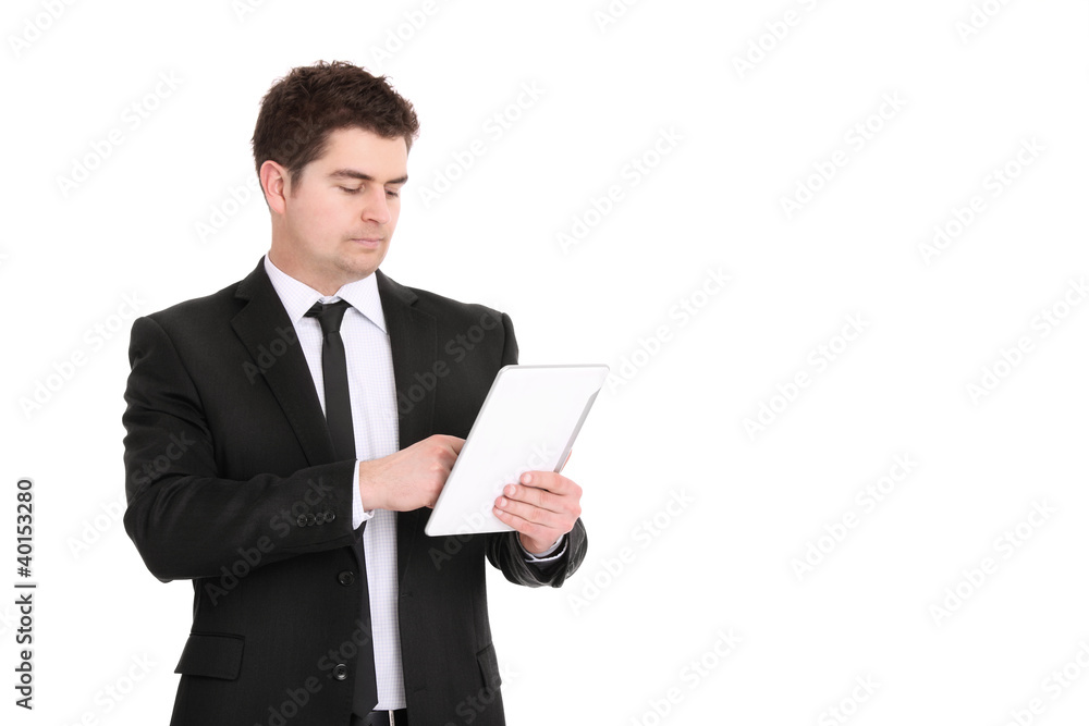 Focused man Focused man