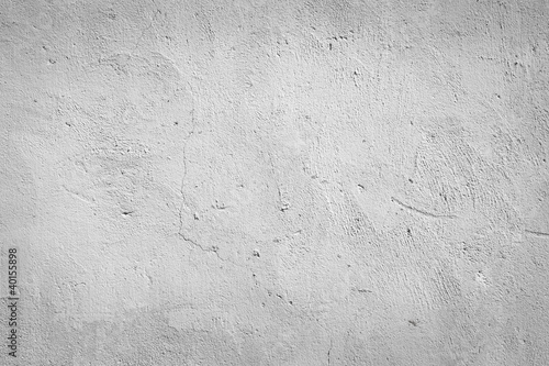 Concrete White Painted Wall Background