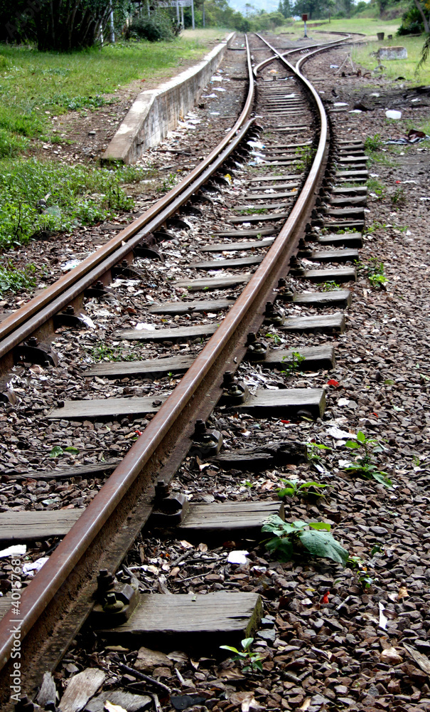 Rail Road Horizon Bound