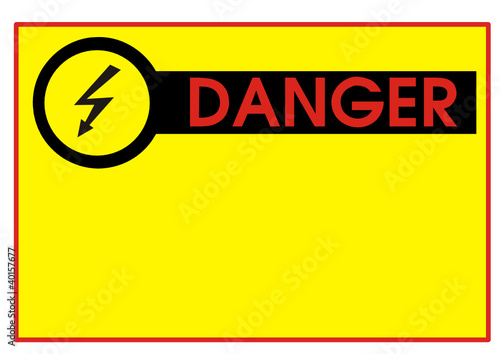Danger - Strom