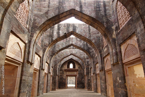 Ruins of Afghan architecture in Mandu, India © Marina Ignatova