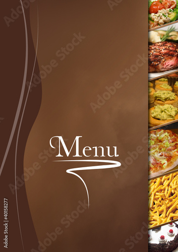 menu restaurant simple
