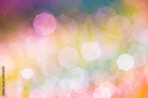 pastel colored spring real bokeh lights effect background
