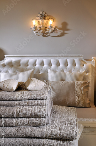 white chic bedroom