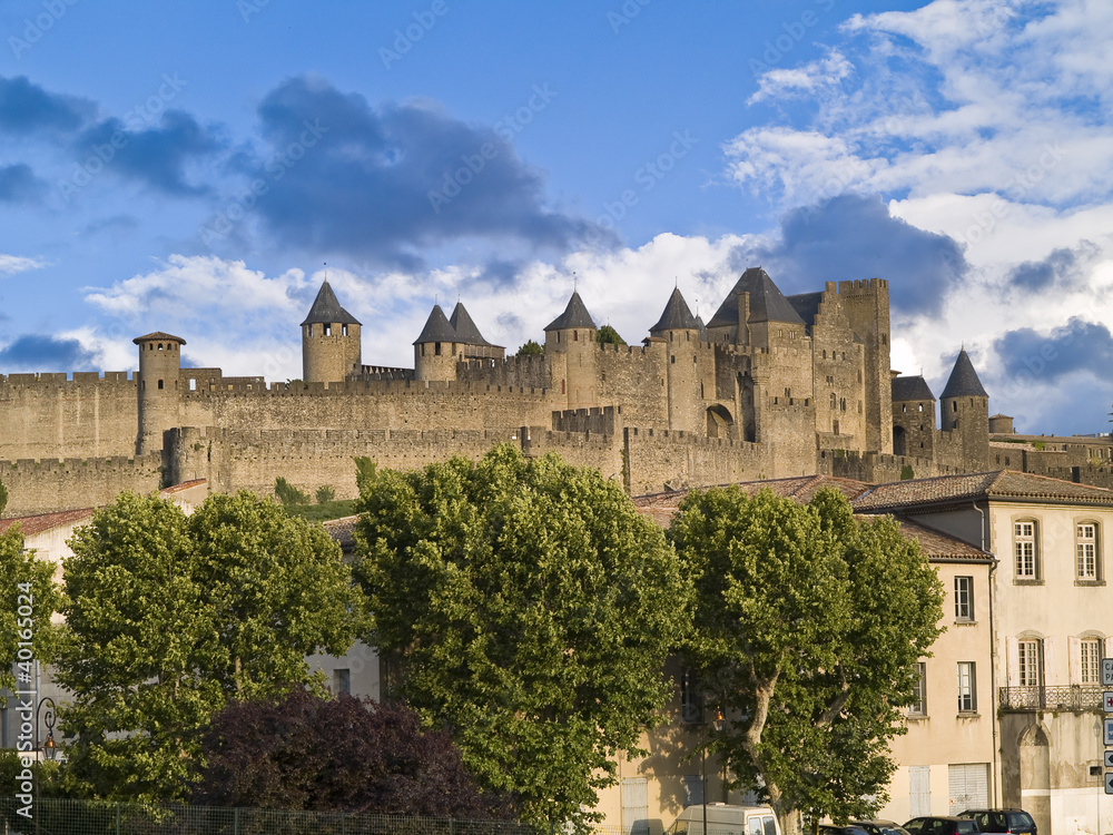 Carcassonne is a fortified and medieval town of France.