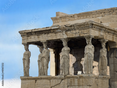 Porch of Maidens- Caryatids from Erechtheion- Acropolis